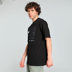 GRAPHICS "Football Expert" Men's Relaxed Fit Tee, PUMA Black, extralarge-IND
